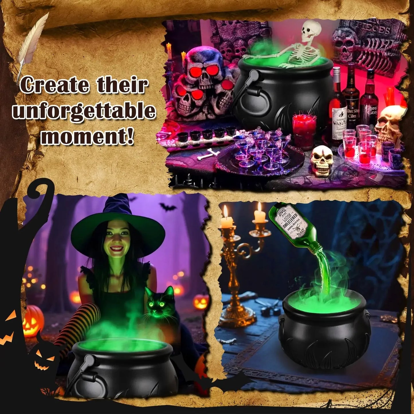 Floating Bottle Halloween Decor