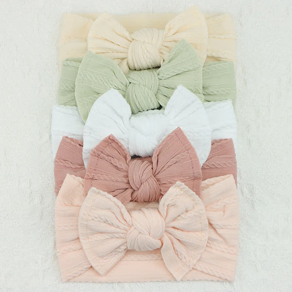 5pcs Baby Nylon Headbands